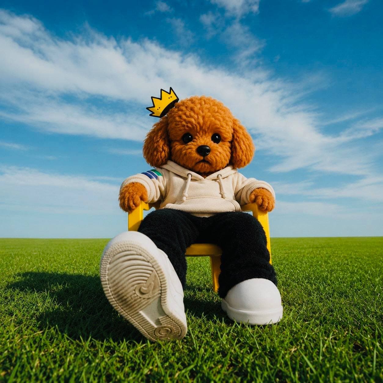 touch grass king